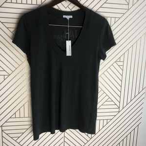 James Perse V-neck T-shirt Size 4 Hawaii NWT